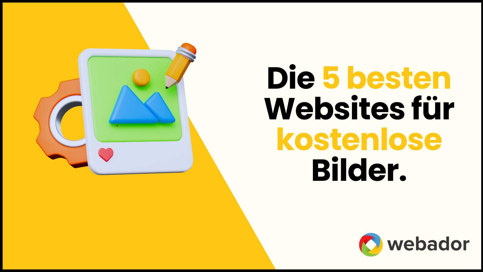 Die 5 besten Websites für kostenlose Bilder