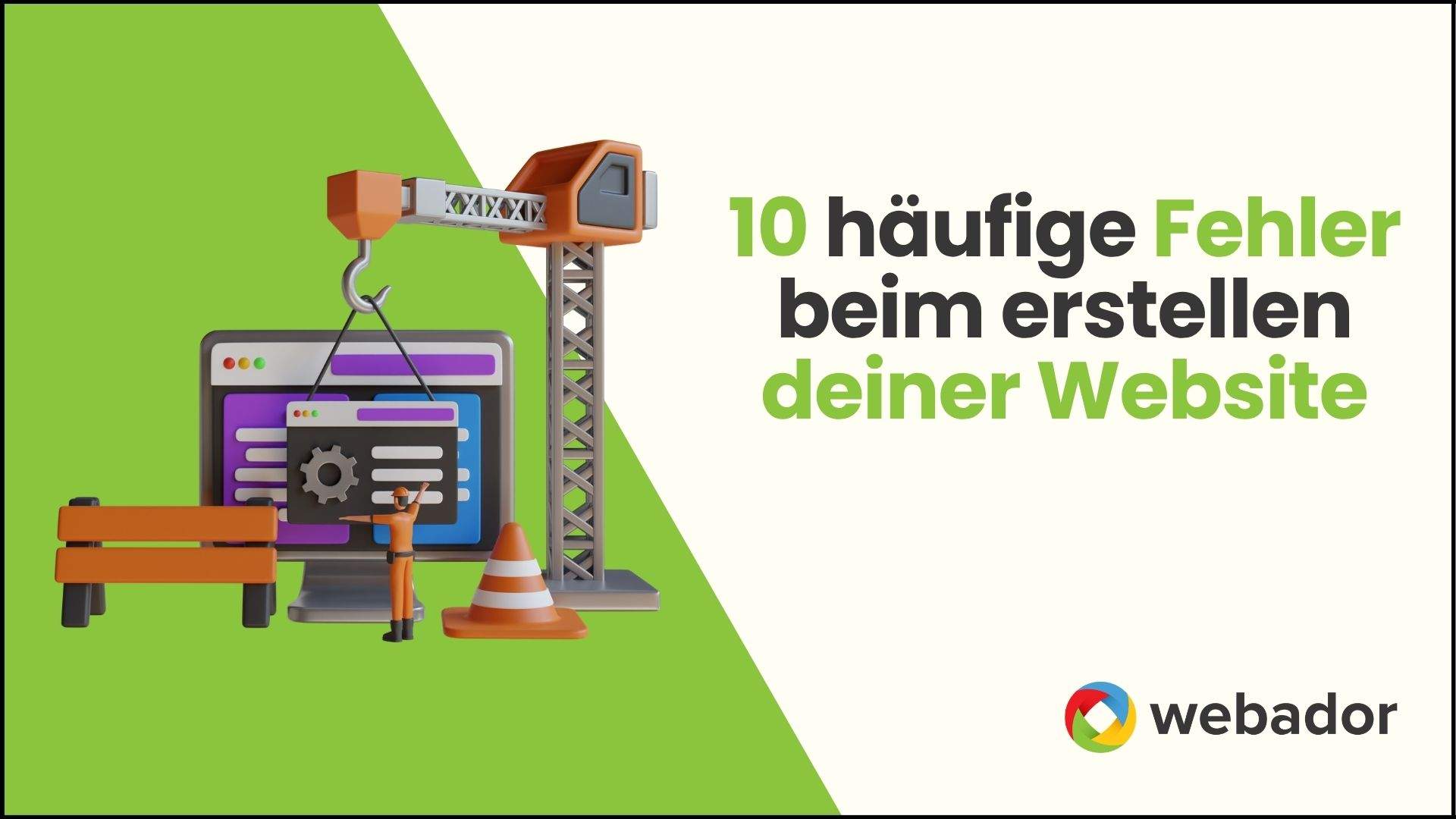 Website erstellen Fehler